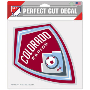 Colorado Rapids Decal 8x8 Perfect Cut Color - Special Order - WinCraft