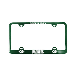 Green Bay Packers License Plate Frame Laser Cut Green - Fremont Die
