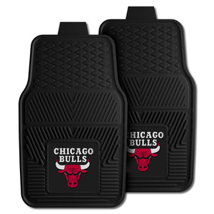 Fanmats - NBA - Chicago Bulls 2-pc Vinyl Car Mat Set 17''x27''