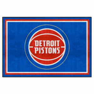 Fanmats - NBA - Detroit Pistons 5x8 Rug 59.5''x88''