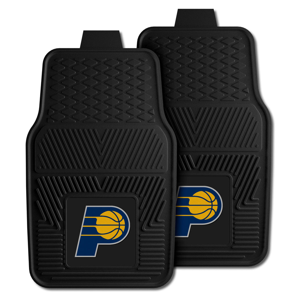 Fanmats - NBA - Indiana Pacers 2-pc Vinyl Car Mat Set 17''x27''