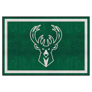 Fanmats - NBA - Milwaukee Bucks 5x8 Rug 59.5''x88''