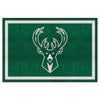Fanmats - NBA - Milwaukee Bucks 5x8 Rug 59.5''x88''
