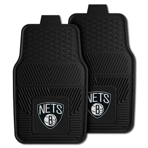 Fanmats - NBA - Brooklyn Nets 2-pc Vinyl Car Mat Set 17''x27''