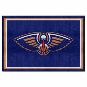 Fanmats - NBA - New Orleans Pelicans 5x8 Rug 59.5''x88''