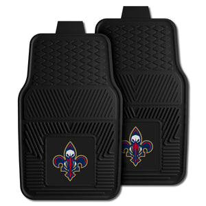 Fanmats - NBA - New Orleans Pelicans 2-pc Vinyl Car Mat Set 17''x27''
