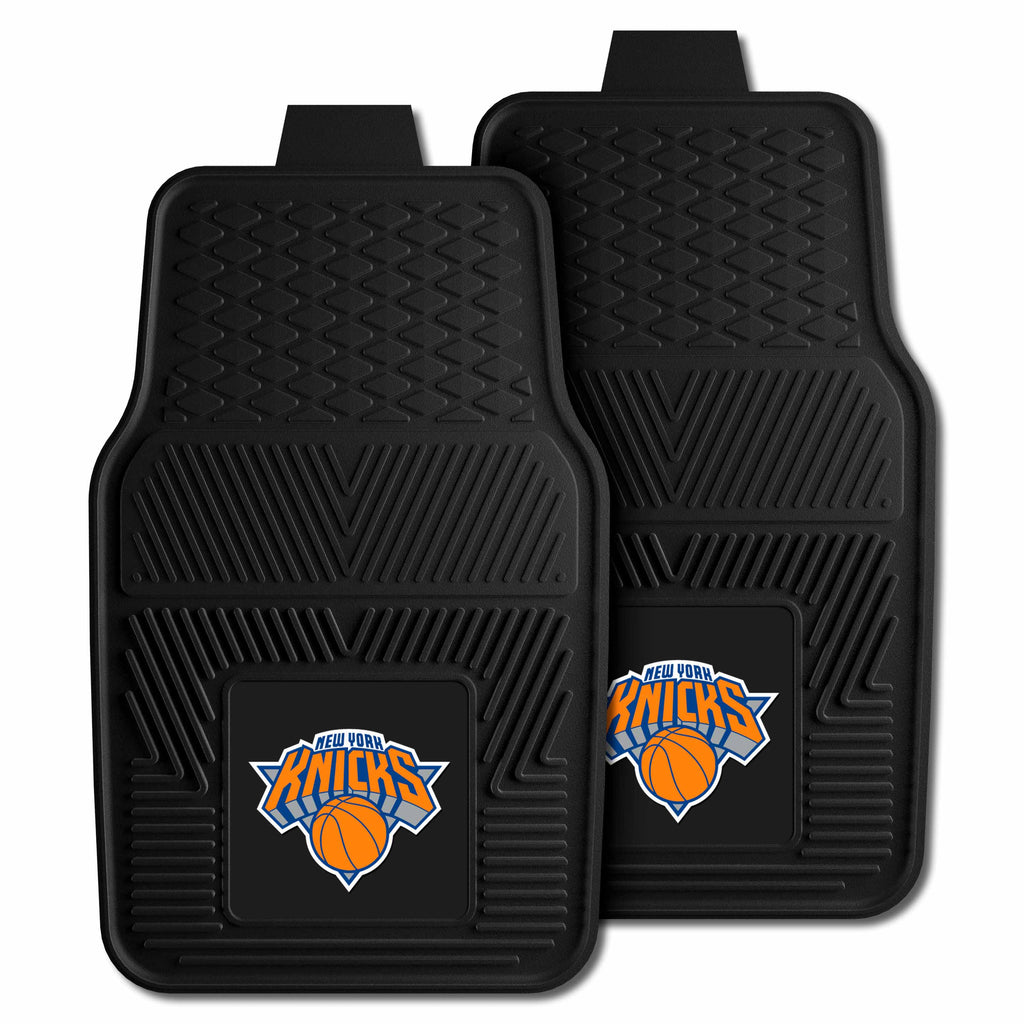 Fanmats - NBA - New York Knicks 2-pc Vinyl Car Mat Set 17''x27''