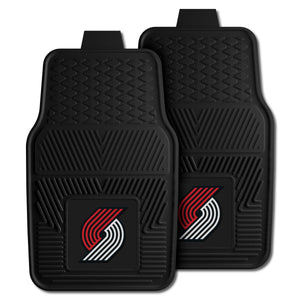 Fanmats - NBA - Portland Trail Blazers 2-pc Vinyl Car Mat Set 17''x27''