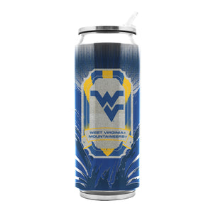 West Virginia Univ Ss Thermocan - Large (16.9 Oz) - Special Order - Duck House