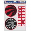 Toronto Raptors Decal Multi Use Fan 3 Pack - WinCraft