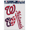 Washington Nationals Decal Multi Use Fan 3 Pack - WinCraft