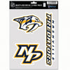 Nashville Predators Decal Multi Use Fan 3 Pack - WinCraft