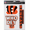 Cincinnati Bengals Decal Multi Use Fan 3 Pack - WinCraft