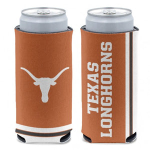 Texas Longhorns Can Cooler Slim Can Design - WinCraft