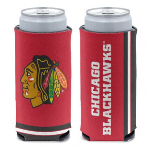 Chicago Blackhawks Can Cooler Slim Can Design - WinCraft