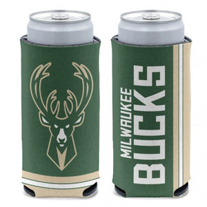 Milwaukee Bucks Can Cooler Slim Can Design - WinCraft