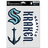 Seattle Kraken Decal Multi Use Fan 3 Pack - WinCraft