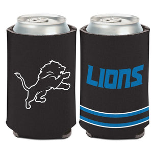 Detroit Lions Can Cooler Black - WinCraft