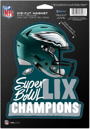 Philadelphia Eagles Magnet 6x9 Logo Super Bowl 59 Champ - WinCraft