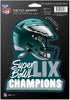 Philadelphia Eagles Magnet 6x9 Logo Super Bowl 59 Champ - WinCraft