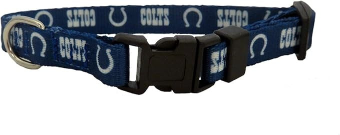 Indianapolis Colts Pet Collar Size M Alternate - Little Earth