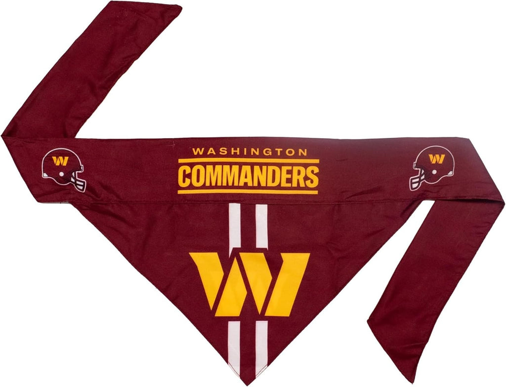 Washington Commanders Pet Bandanna Size XS - Little Earth