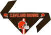 Cleveland Browns Pet Bandanna Size XS - Little Earth