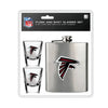 Atlanta Falcons Flask and Shot Glass Set - Mojo Licensing