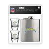 Los Angeles Chargers Flask and Shot Glass Set - Mojo Licensing