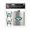 New York Jets Flask and Shot Glass Set - Mojo Licensing