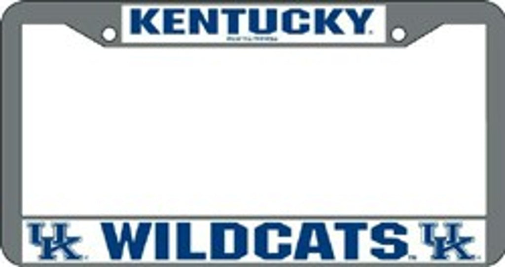 Kentucky Wildcats License Plate Frame Chrome - Rico Industries
