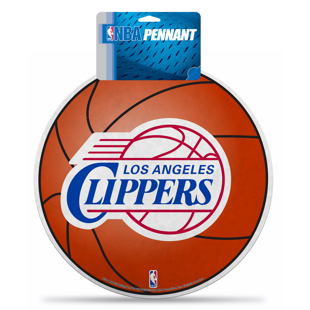 Los Angeles Clippers Pennant Die Cut Carded - Special Order - Rico Industries
