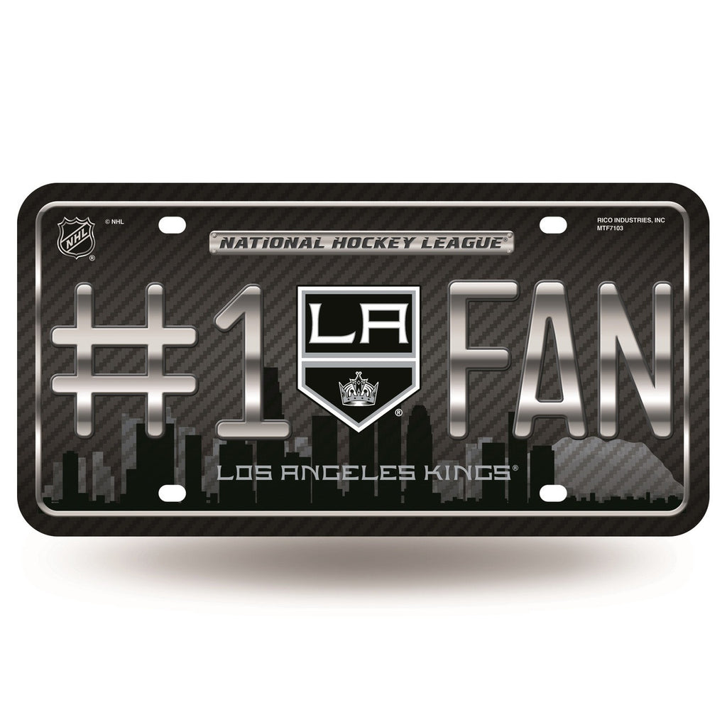 Los Angeles Kings License Plate #1 Fan - Special Order - Rico Industries