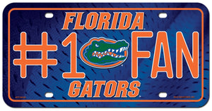 Florida Gators License Plate #1 Fan - Rico Industries