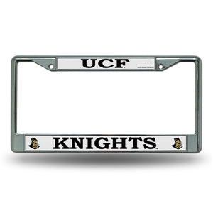 Central Florida Knights License Plate Frame Chrome - Rico Industries