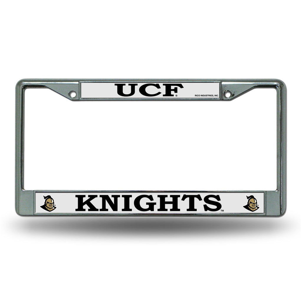 Central Florida Knights License Plate Frame Chrome - Rico Industries