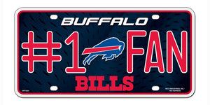 Buffalo Bills License Plate #1 Fan - Rico Industries