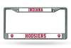 Indiana Hoosiers License Plate Frame Chrome - 3