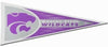 Kansas State Wildcats Pennant 12x30 Carded Rico - Rico Industries