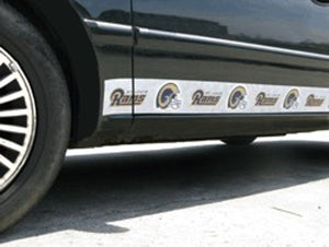 Los Angeles Rams Magnets Car Trim Style St. Louis Throwback - Rico Industries