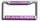Baltimore Ravens License Plate Frame Laser Cut Chrome - Rico Industries