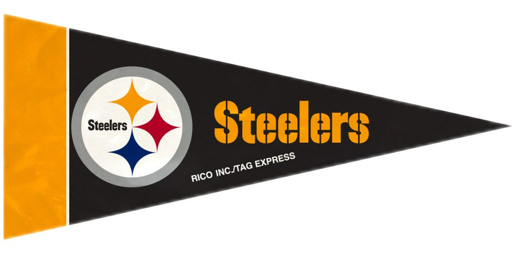 Pittsburgh Steelers Pennant Set Mini 8 Piece - Rico Industries
