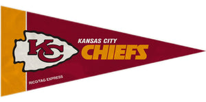 Kansas City Chiefs Pennant Set Mini 8 Piece - Rico Industries
