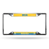UCLA Bruins License Plate Frame Chrome EZ View - Rico Industries