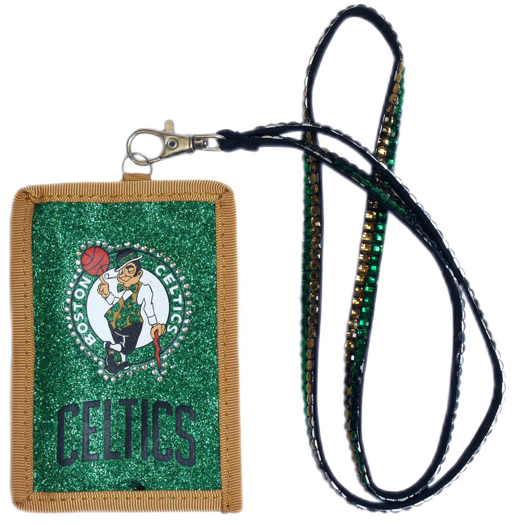 Boston Celtics Wallet Beaded Lanyard Style - Rico Industries