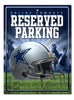 Dallas Cowboys Sign Metal Parking - Rico Industries