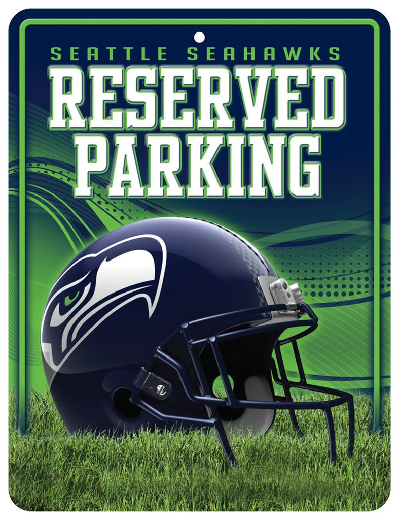 Seattle Seahawks Sign Metal Parking - Rico Industries