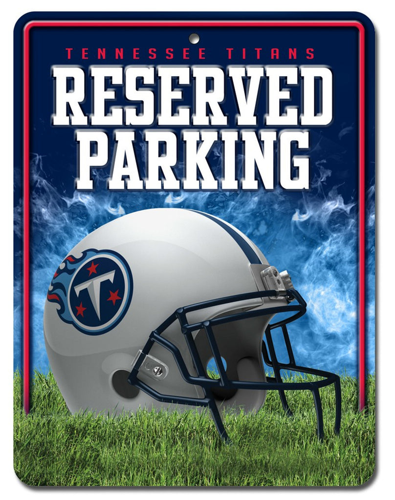 Tennessee Titans Sign Metal Parking - Special Order - Rico Industries
