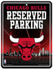 Chicago Bulls Sign Metal Parking - Rico Industries