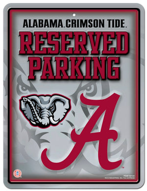 Alabama Crimson Tide Sign Metal Parking - Rico Industries